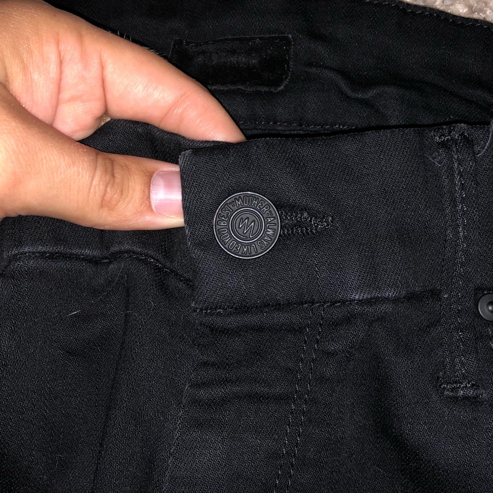 Black mother denim